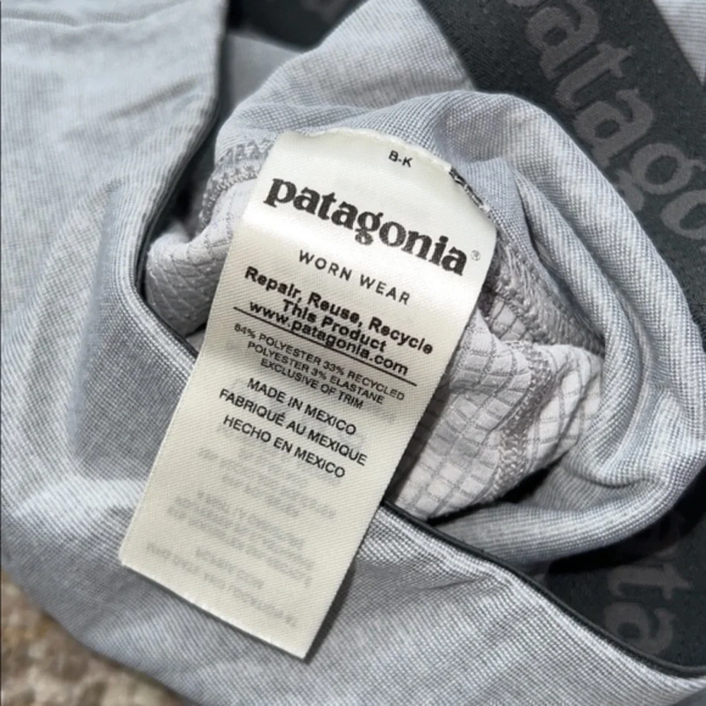 Patagonia Capilene Grey‎ Midweight Baselayer Leggings XS